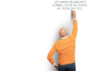 Quote. Wij maken organisaties slimmer, beter en leuker. Het resultaat telt.